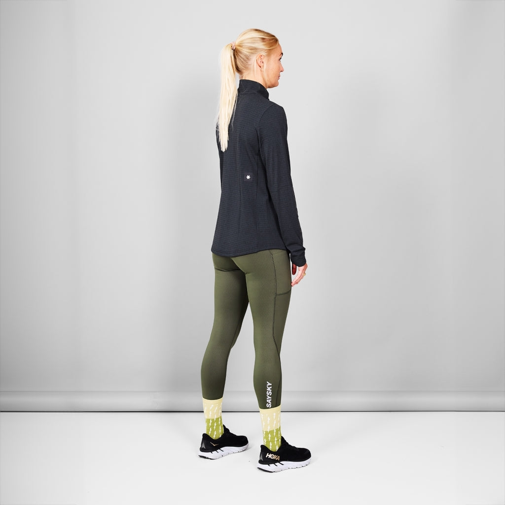 SAYSKY Women`s Blaze Half Zip Fleece