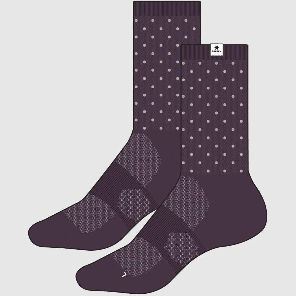 SAYSKY Polka Reflective Combat Socks