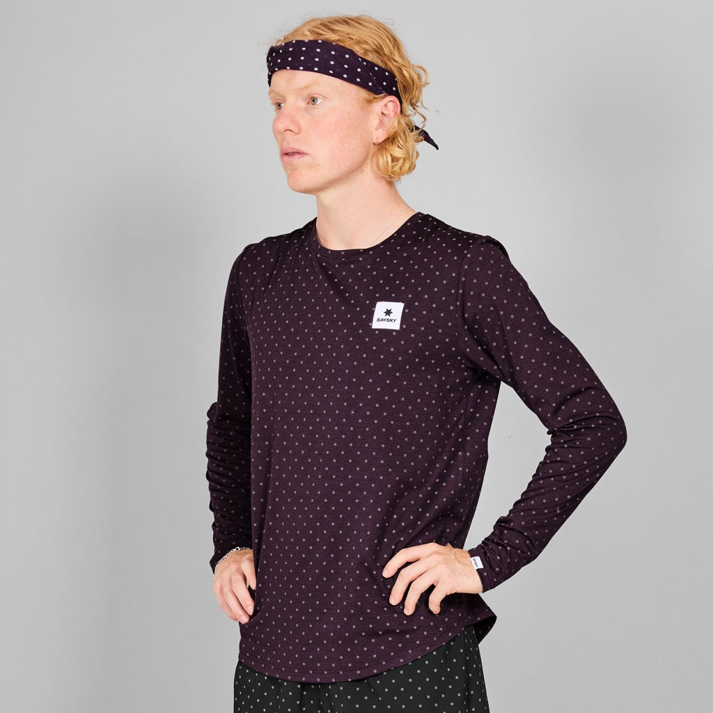 SAYSKY Reflective Polka Pace Long sleeve