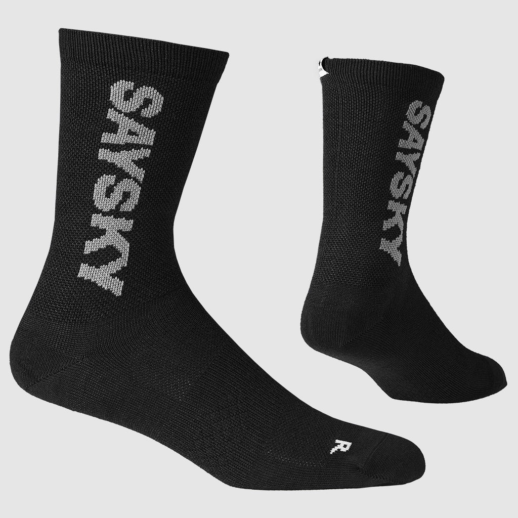 SAYSKY Logo High Merino Socks