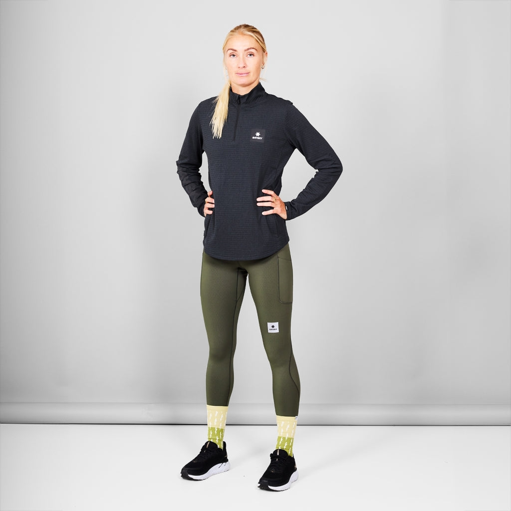 SAYSKY Women`s Blaze Half Zip Fleece