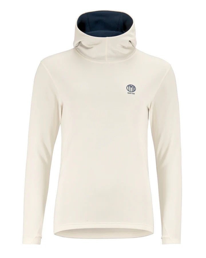 ÅSUNDEN LADIES HALF ZIP HOODIE OFFWHITE/NAVY