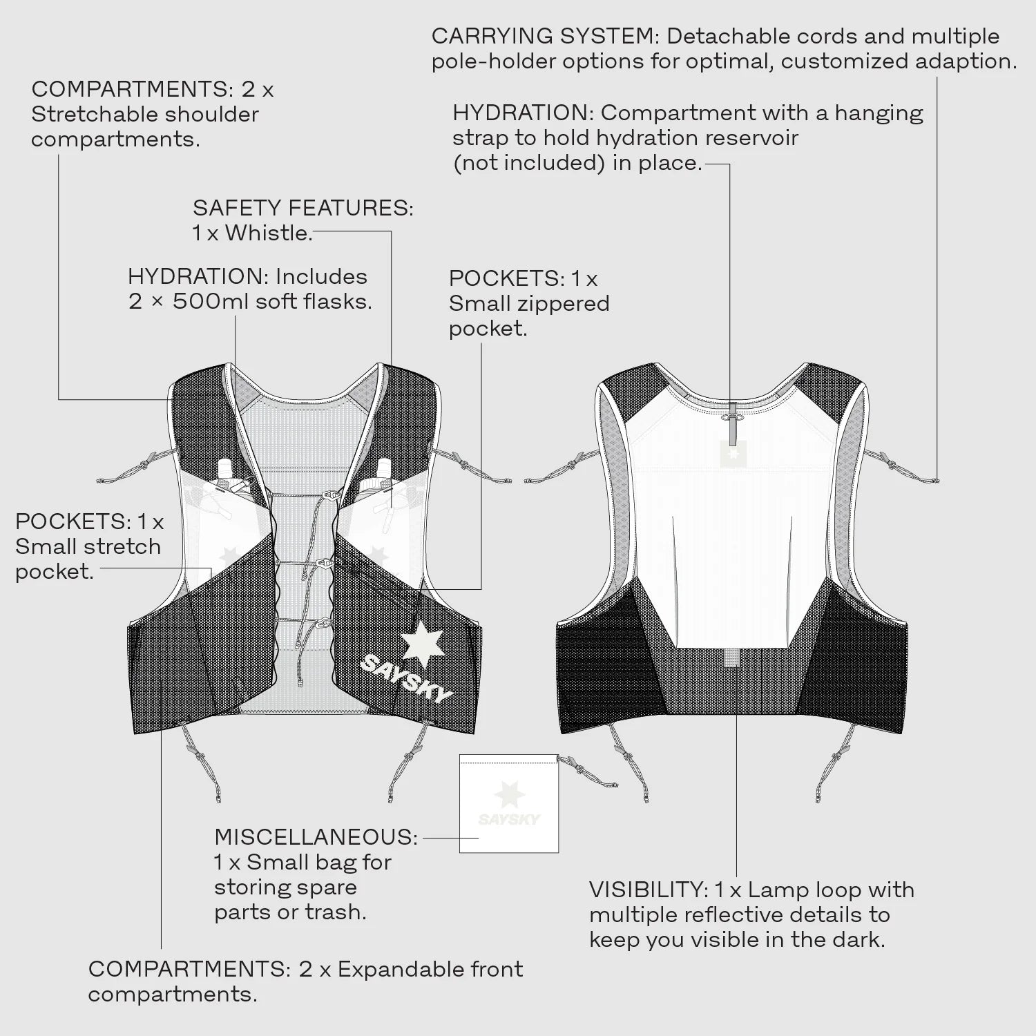 FLOW VEST 101 8L